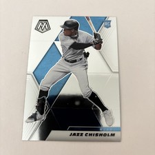 JAZZ CHISHOLM JR 2021 Mosaic RC Miami Marlins #243 NM+ Baseball Rookie Card. rookie card picture