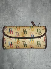 Dooney Bourke Retro Style Logo "1975" Signature Clutch Wallet