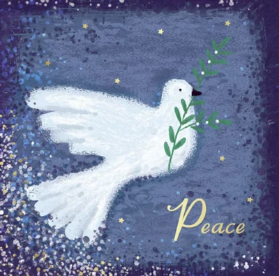 Together Dementia Support Pack Of 10 Charity Christmas Cards Peace dove