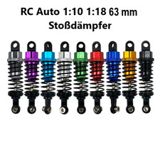2x RC Sto&szlig;d&auml;mpfer &Ouml;ldruckd&auml;mpfer Aluminium 63mm 55mm F&uuml;r 1:10 Rc Auto Buggy