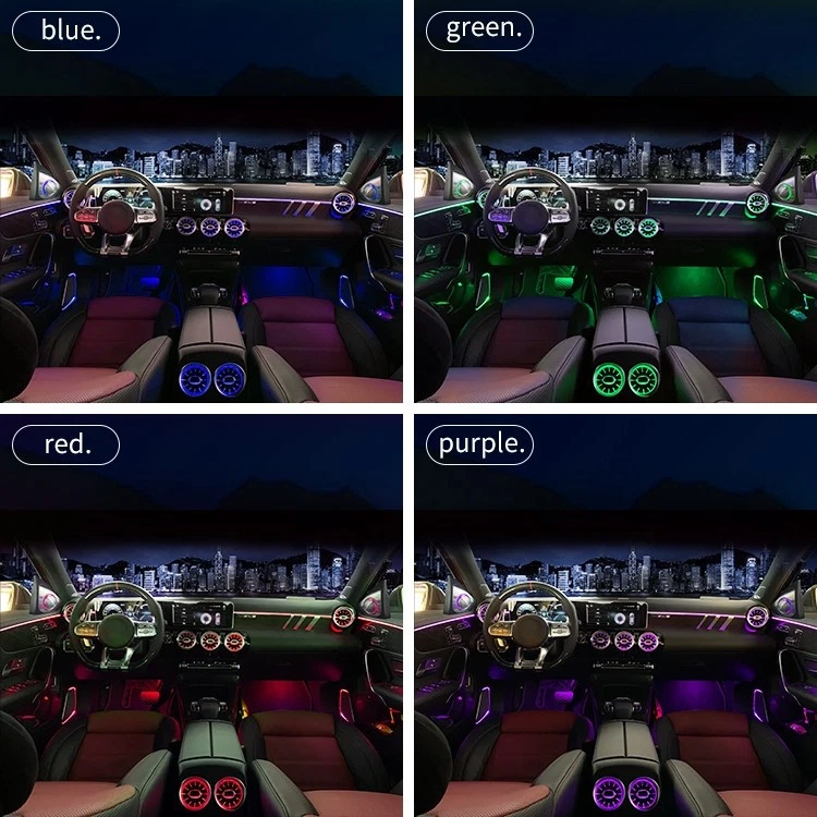 Mercedes Benz A Class CLA W177 W118 X118 From 2019 Ambient Lighting Kit UK Model - Image 4 of 4