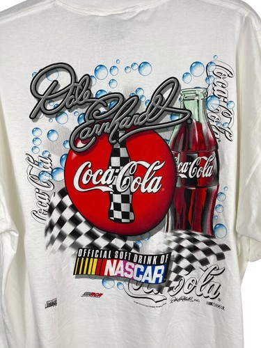 Dale Earnhardt 1998 Coco Cola Chase Authentic White Graphic T-Shirt 2xL Neu mit Etikett - Bild 6 von 16