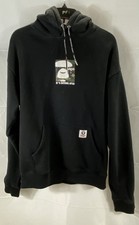 Aape By A Bathing Ape Men's Black Camo Ape Head Logo Hoodie Sz M