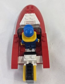 LEGO City 4641 Speedboat & Minifig 100% Complete