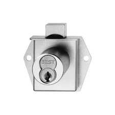 BEST  Intchge Core Dead Bolt Locks,Slv,Diamond 402T31