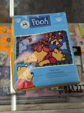 New Vintage Caron Winnie the Pooh BOUNCE Latch Hook Kit WP0108 Sealed 20" x 30"