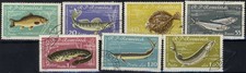 Romania  1960  Fish, Marine, Nature, Wildlife, Beluga, Carp USED @ z