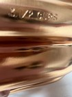 Vintage 3-1/2 Cup Ridged Copper Jello Mold Ring Wall Hanging Decor — photo 4