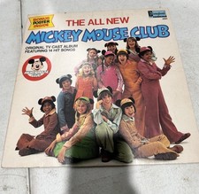 The All New Mickey Mouse Club - 1976 Disneyland 2501 Vinyl Album Vintage