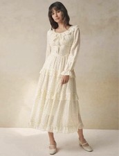 Midi Polka Dots Formal Dress