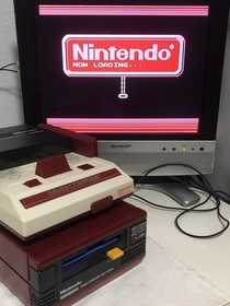 Nintendo AV mod Famicom Disk system Console RAM adapter set Tested H9219635