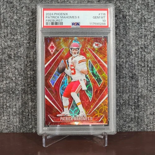 2024 Phoenix Patrick Mahomes II Fireburst /350 #116 PSA 10 GEM MINT