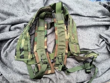 Woodland MOLLE  FLC LBV waist Belt W/modified padded Pack Straps.