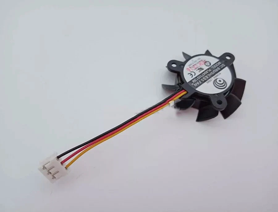 For Power Logic PLA04710S12M graphics card cooling fan DC12V 0.09A 3-Pin 36mm - Image 3 of 3