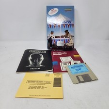 Club Backgammon Atari 1040/520 ST Disk By California Dreams CIB Complete Big Box