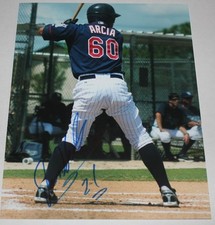 Oswaldo Arcia signed Twins 8x10 photo COA