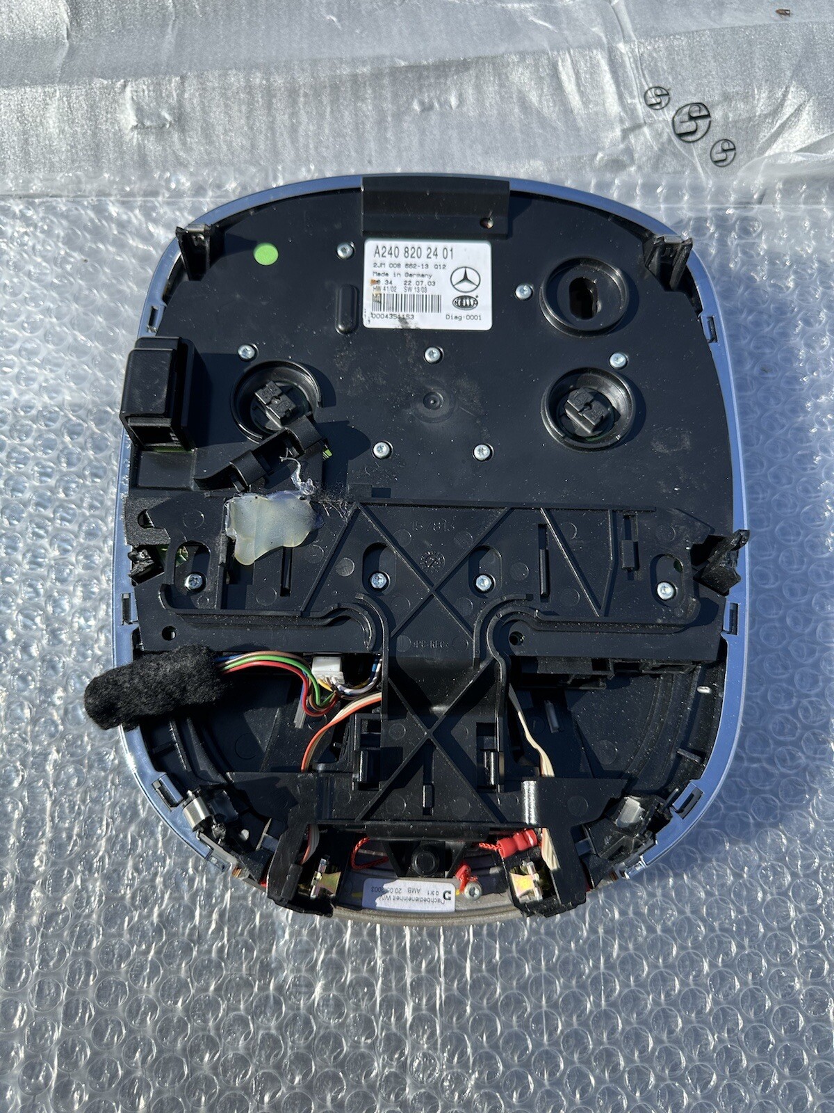 Maybach 57 2004 FRONT Overhead console