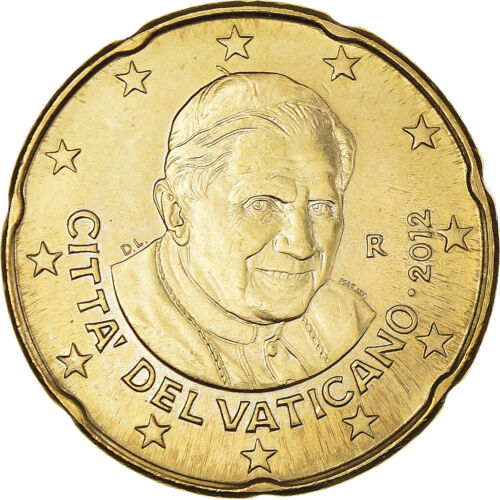 [#1043941] Vatican City, 20 Euro Cent, 2012, Rome, BU, STGL, Brass, KM:386 - Picture 1 of 2