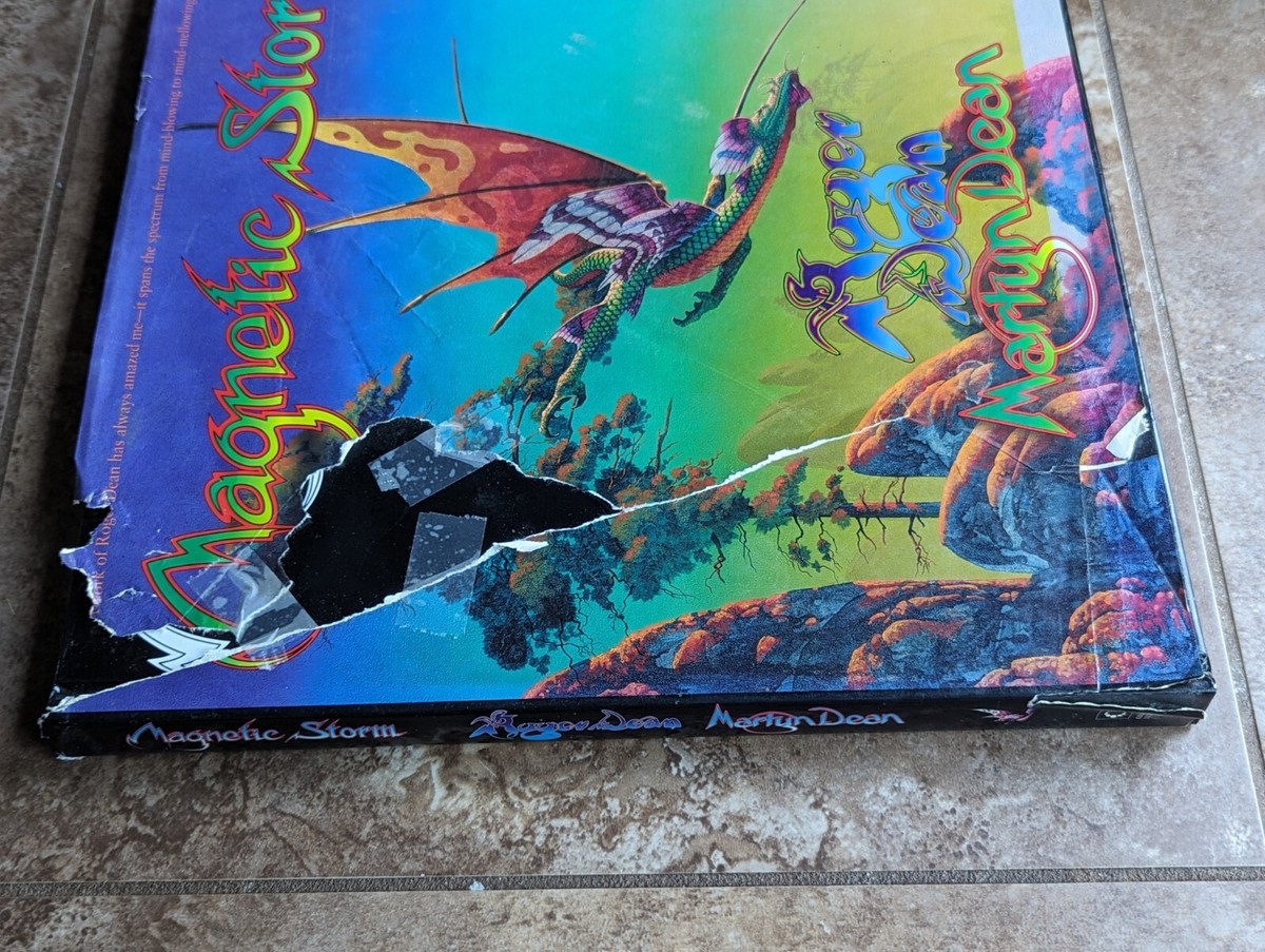 Magnetic Storm by Martyn Dean and Roger Dean (2009, Hardcover) for