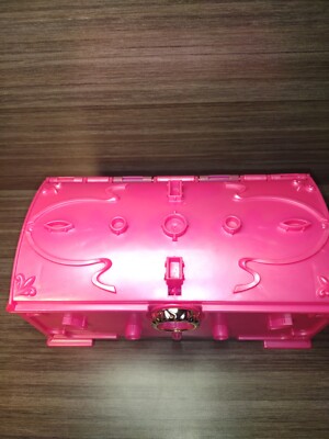 Vintage Treasure Rocks Magic Pink Vanity Jewelry Box Hasbro 1994 Vintage Treasure Rocks Magic Pink Vanity Jewelry Box Hasbro 1994