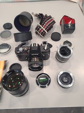 Konica Autoreflex TC Camera, Lenses, Filters, Camera Bag and more