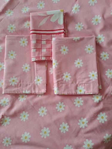 Vintage Single Bed Bedding set Duvet Set With Matching Curtains Reversible - Picture 6 of 24