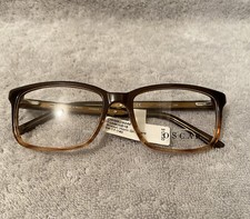 Oscar De La Renta 829 Brown Horn Eyeglass Frames 54 17 140 Ret 124