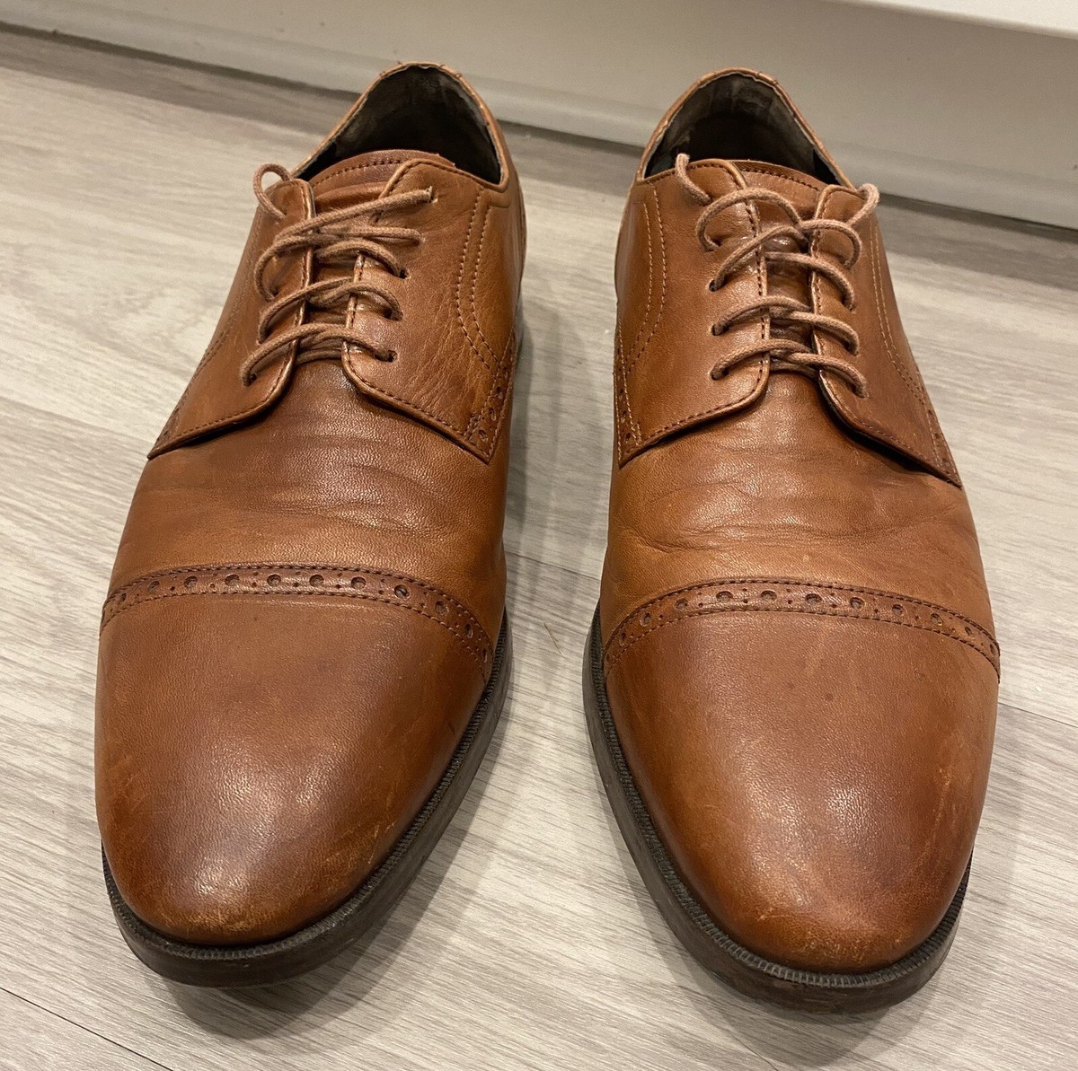 Cole Haan Men's Dress Shoes Jefferson Grand Cap Toe Oxford