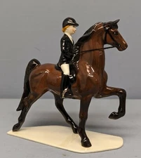 Retired Hagen Renaker Specialty Dressage Horse w/Rider