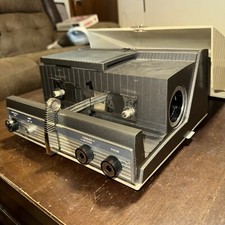 Vintage Crestline Deluxe Slide Projector- Untested No Power Cord