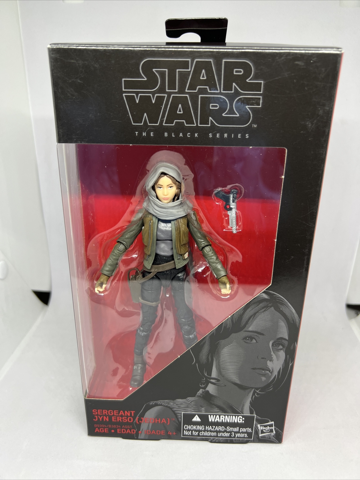 Star Wars Rogue One Action Figure Sergeant Jyn Erso (Jedha) 3.75" Con Blaster
