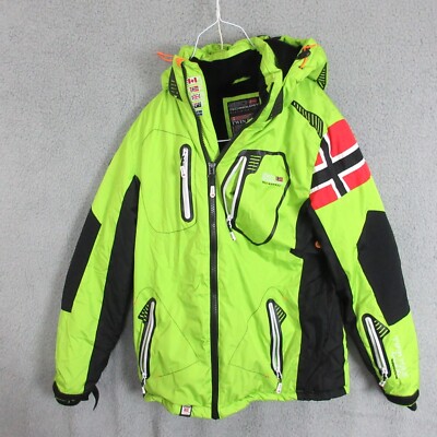 Geo Norway  Jacket Men Small Green Platinum 4000 Twin Pole