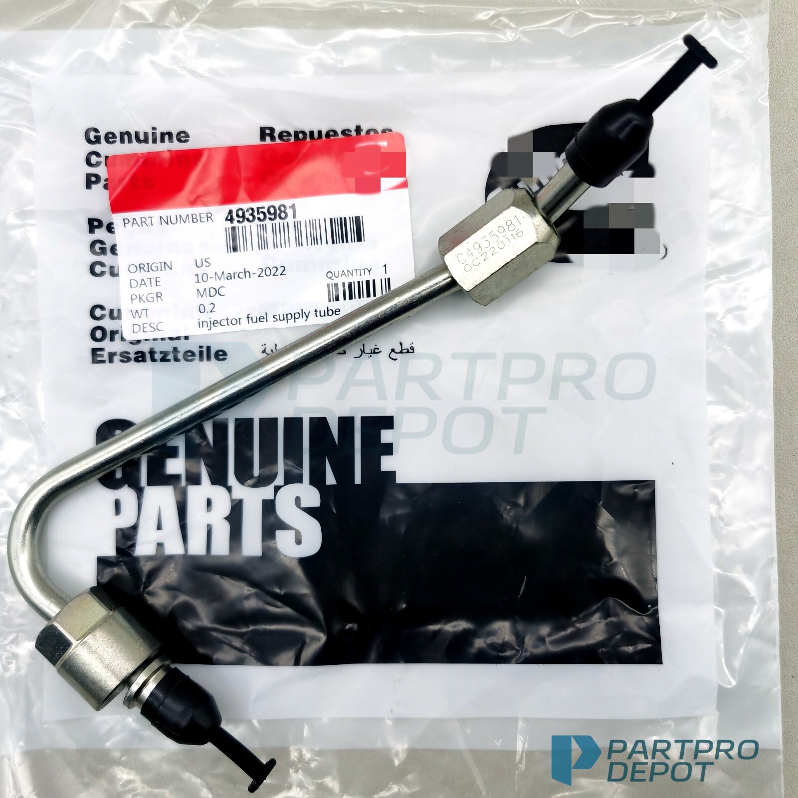GENUINE OEM Complete Injector Fuel Line Set For Dodge Cummins Diesel 07