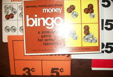 1977 BINGO MONEY TEACHING TOOL TREND ENTERPRISES INC LOOKS UNUSED