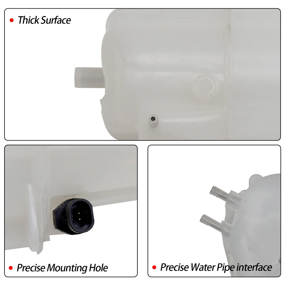 Tanque de depósito de refrigerante del motor para International Harvester 7300 7400 7500 CXT MXT Foto 4 de 4