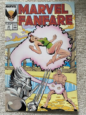 MARVEL FANFARE #33 Marvel Comics - 1987 VF/NM