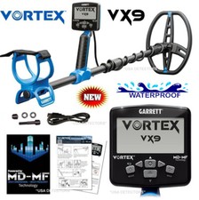 Garrett Vortex VX9 Multi-Frequency Waterproof Metal Detector NEW FREE Shipping