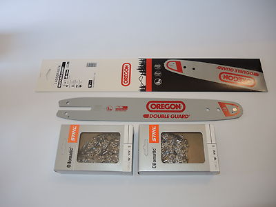 Oregon Schiene Schwert  14''  35 cm 1,3  3/8''P + 2x PS Sägekette für Stihl