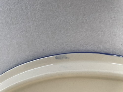 Temptations Old World Blue Oval Trays - Picture 6 of 9