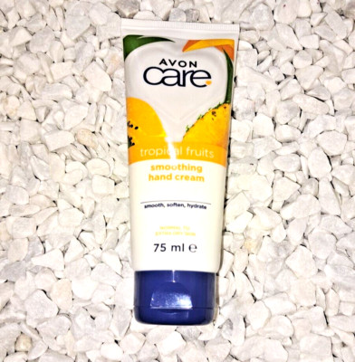 Avon Care TROPICAL FRUITS  Glättende Handcreme 75ml Neu