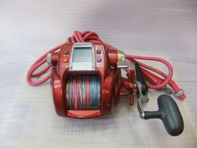 【ジャンク品】Daiwa tanacom bull 750 Very good] Daiwa TANACOM BULL 750 Fe Electric Reel Red