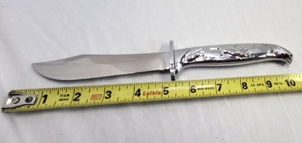 Vintage USA Saladmaster Knife 205 Ducks Decorative Handle W Black