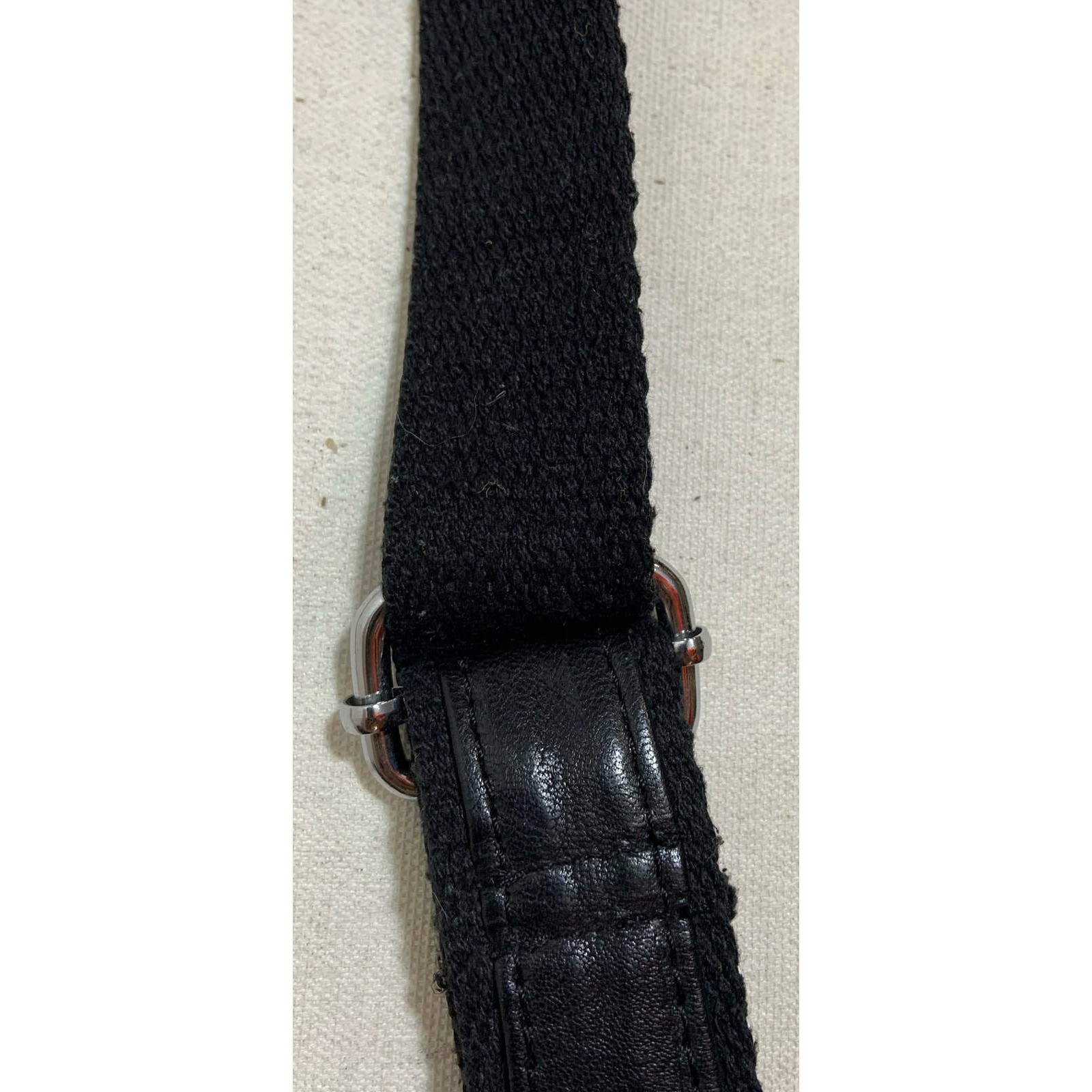 Women's Patchwork Design Double Handle Braided Le… - image 8