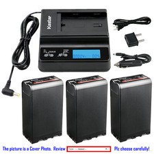 Kastar Battery Multifunction Charger for Sony BP-U90 U96 BC-U1 U2 Sony PMW-EX1