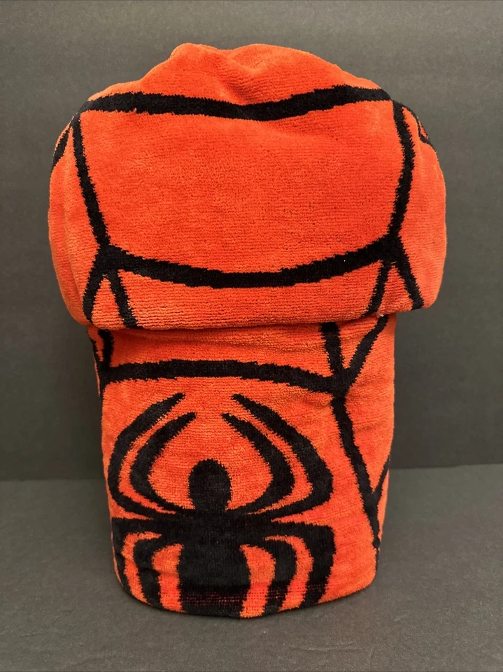 Toalla con Capucha Disney Spider Man Web 100% Algodón Terry 51"x23" Piscina Playa Baño NUEVO Foto 3 de 4