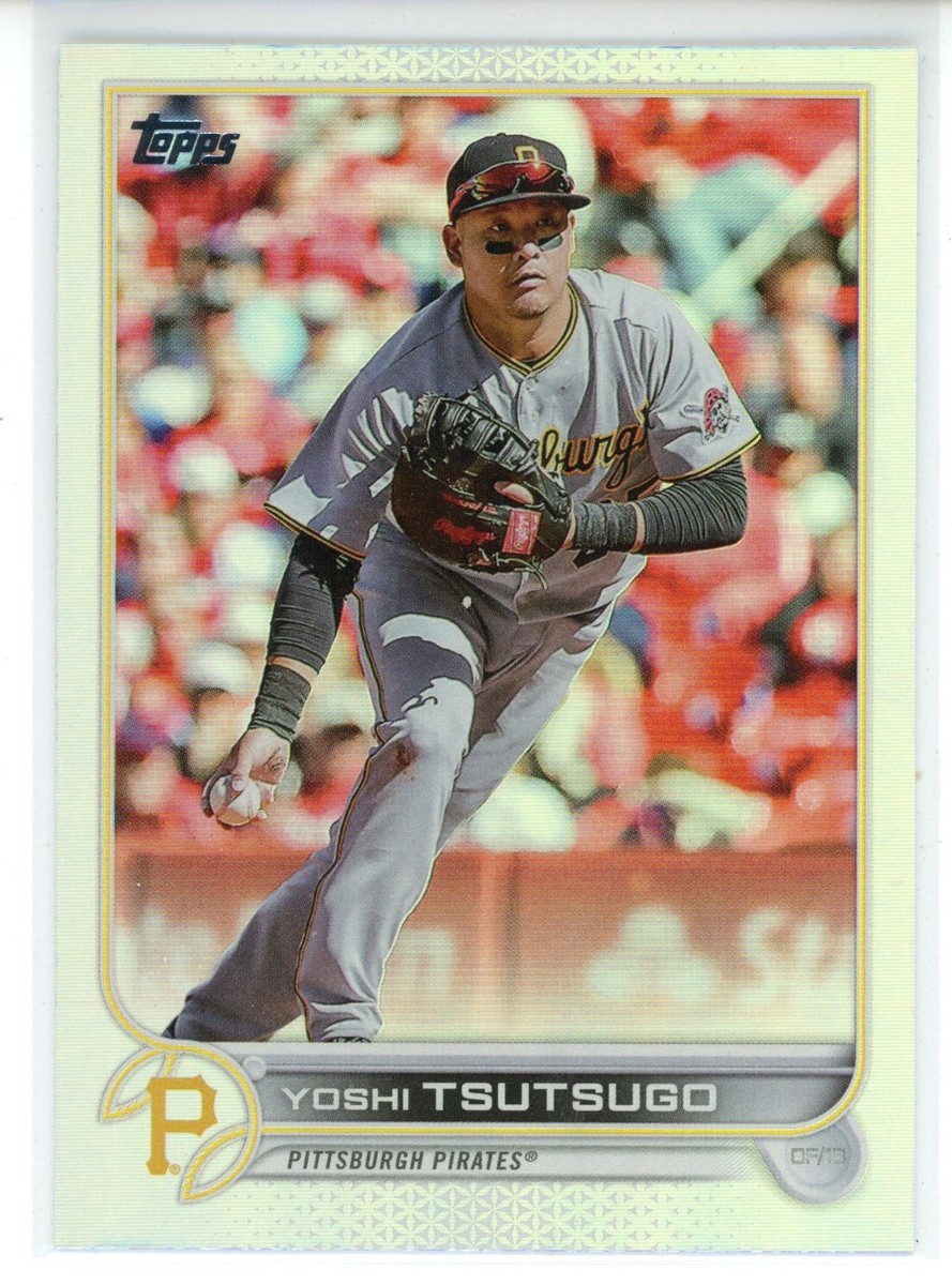2022 Topps Update Rainbow Foil #US46 Yoshi Tsutsugo (Pirates) | eBay