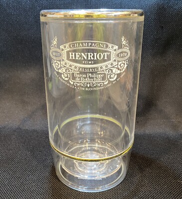 SPONG ViniCool Henriot Reims Brut 1976 Reserve Acrylic Wine Cooler England