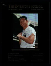 The Investor's Journal #6 Sept 1992 Guide Mickey Mantle Cover w CARDS 113021WEEM