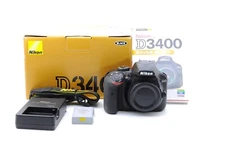 [Near Mint+] Nikon D3400 24.2MP Digital SLR  "Shutter Count 184"/J221