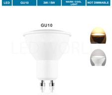 Reflector LED GU10 Bulbs 3w=35w 5W=50W Spot Light Lamp 2700k/4000K Warm / Cool
